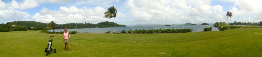 14th Fairway, Overlooking 15th Hole and 16th Tee. Martinique Golf Club