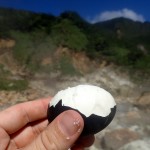 Egg Boiled in Sulfuric Water, Boiling Lake, Dominica