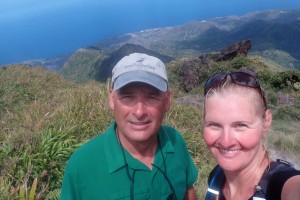 From the Summit at Pelee, Martinique