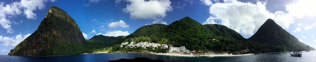 Petit and Gros Piton, St Lucia